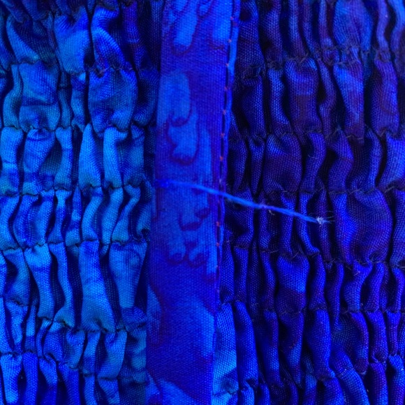 Blue Rima Tube Top - Picture 2 of 6